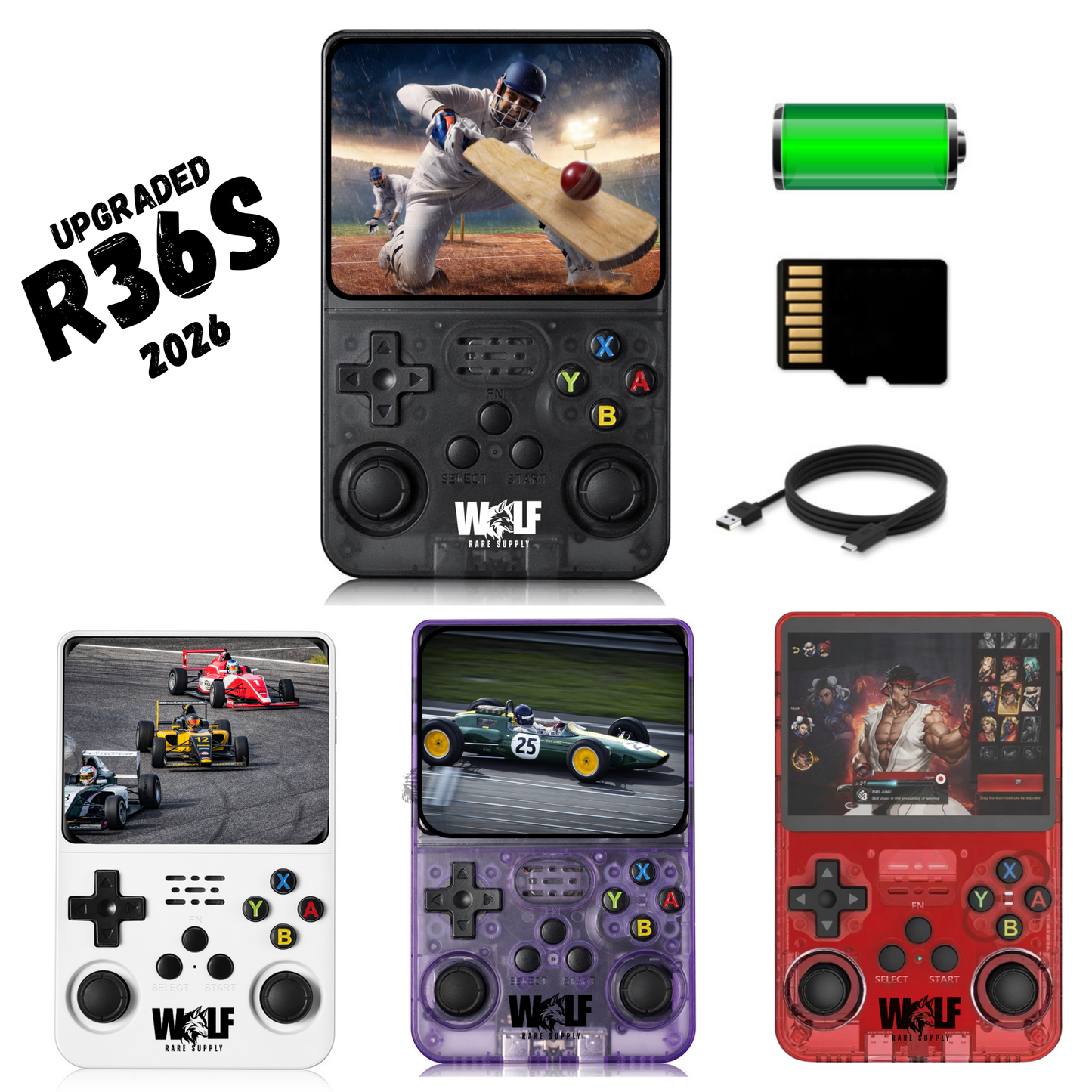 R36S PRO®  Retro Handheld Game Console