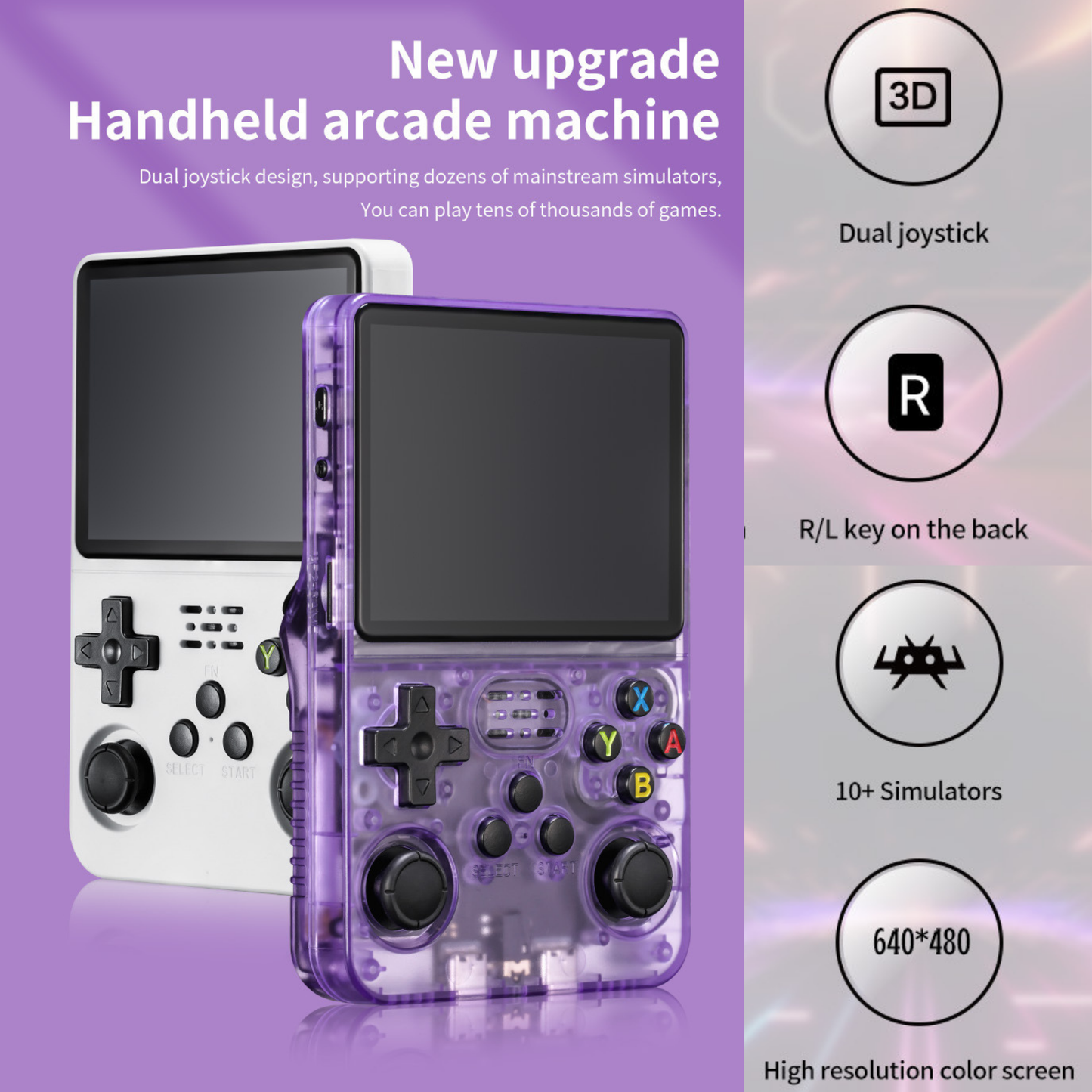 R36S PRO®  Retro Handheld Game Console